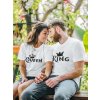 Tričká s motívom  KING a QUEEN