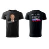 Čierne putin brat za brata s vlajkami