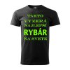 Tričko pánske s rybárskym motívom Najlepší rybár