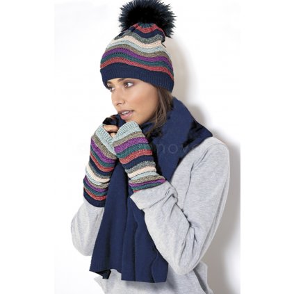 Zimný set - Čapica,rukavice,šál