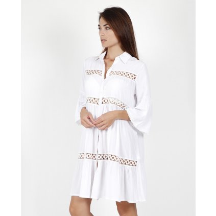 White - Dámske plážové šaty