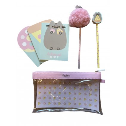 Pusheen - Set pomôcok + poznámkové bloky