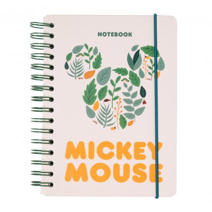 Mickey Mouse - Zápisník so strunou A5