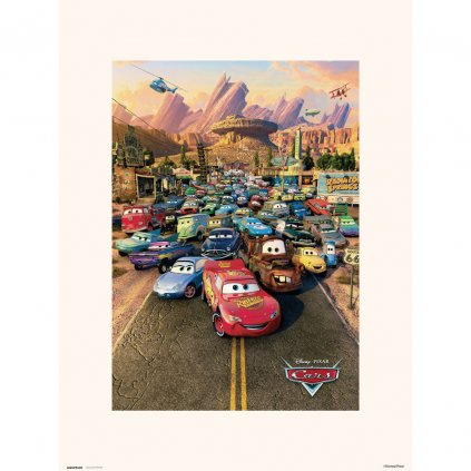 Cars - Print na stenu 30 x 40cm
