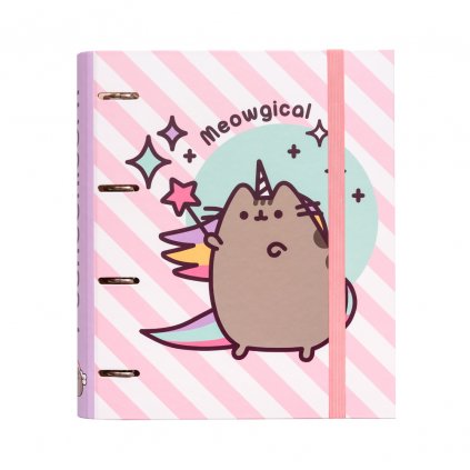 Pusheen - Zakladač A4 s gumičkou