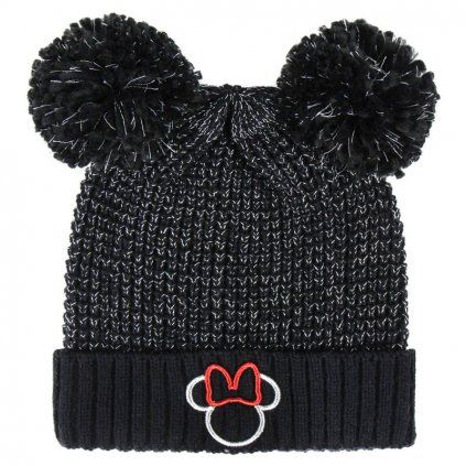 Minnie Mouse čiapka čierna