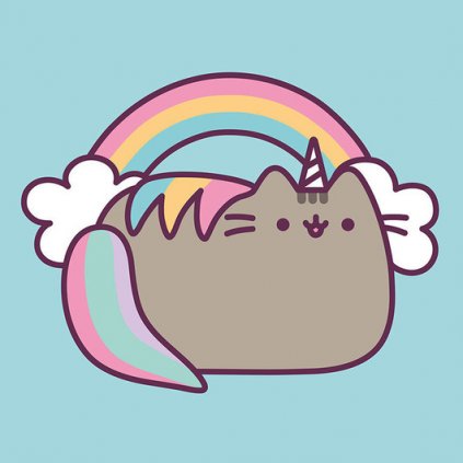 Pusheen - Obraz na plátne 30 x 30 cm