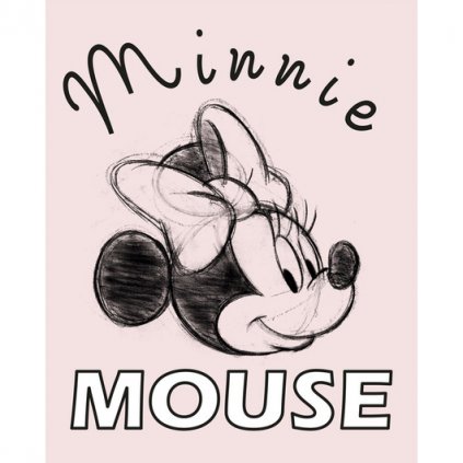 Minnie - Obraz na plátne 20 x 25 cm