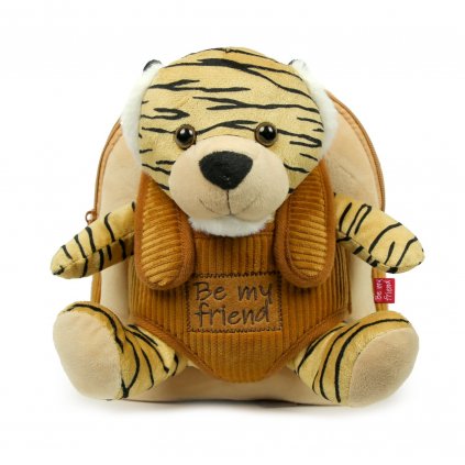Tiger Joe - Batoh detský s plyšovým tigrom