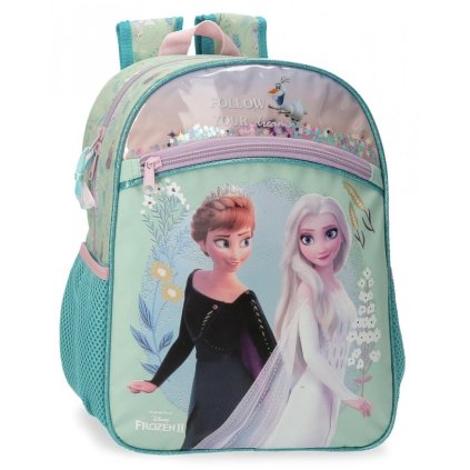 Frozen dievčenský batoh 33cm Ľadové kráľovstvo