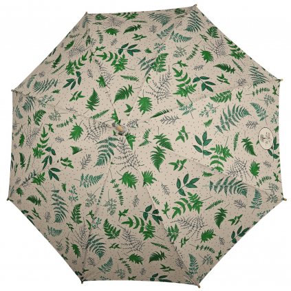 Green - Dáždnik veľký s drevenou rúčkou