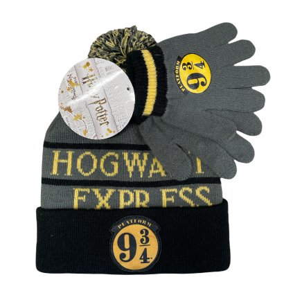Harry Potter - Set čiapka + rukavice