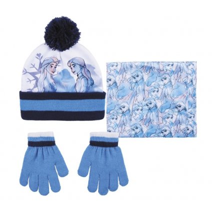 Frozen - Set čiapka, nákrčník a rukavice