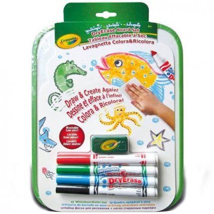 Crayola tabuľa na kreslenie + 4ks fixky