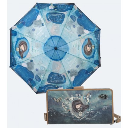 Iceland set peňaženka + dáždnik