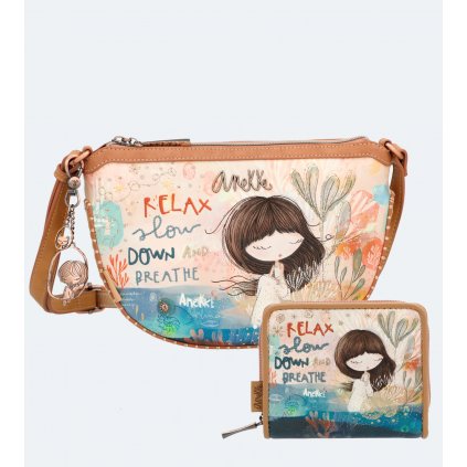 Medi set crossbody kabelka + peňaženka mini