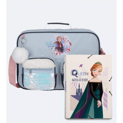 Frozen - Set taška na notebook + dosky na dokumenty