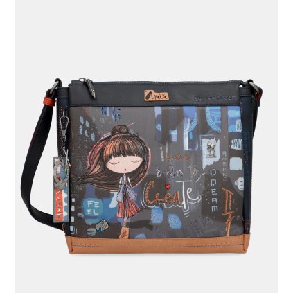 Anekke Contemporary crossbody kabelka s priehradkami