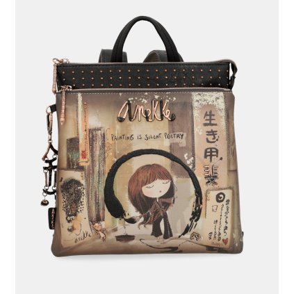 Anekke Shōen Black dámsky batoh