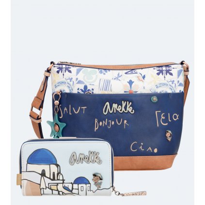 Anekke Sunrise - Set crossbody kabelka + peňaženka malá