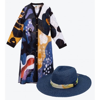 Anekke set Pachamama klobúk + šaty