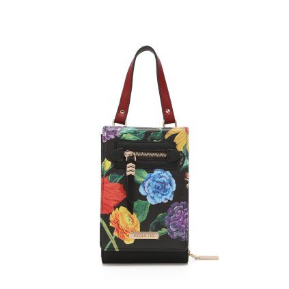 NICOLE LEE kabelka malá Butter Flower Black