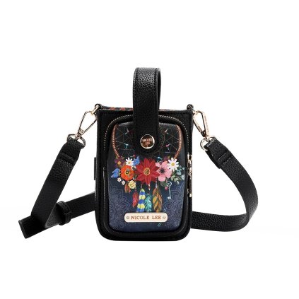 NICOLE LEE modrá crossbody kabelka malá Dream Comes True
