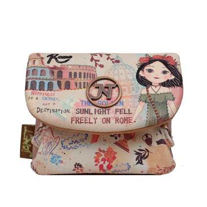 Janet Denese mini peňaženka na mince Tour Of Rome