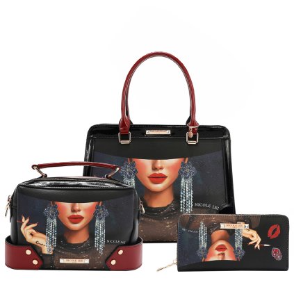 NICOLE LEE set kabeliek a peňaženka Samantha La Belleza