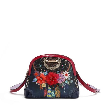 NICOLE LEE modrá crossbody kabelka Dream Comes True
