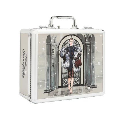 NICOLE LEE kozmetický kufrík Moda Snowflake