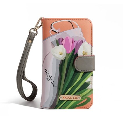 NICOLE LEE puzdro na mobil s pútkom Violet Blossom