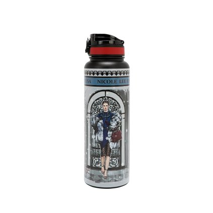 NICOLE LEE nerezová termo fľaša Moda Snowflake 1200 ml