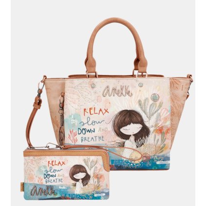 Anekke Mediterranean set kabelka do ruky + puzdro