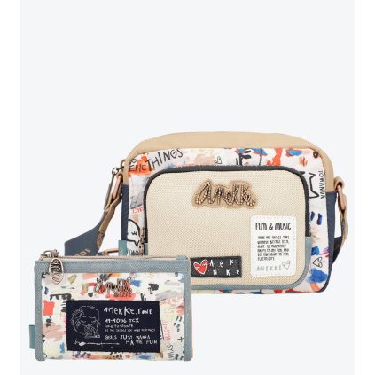 Anekke Power set crossbody kabelka + peňaženka malá ♻️