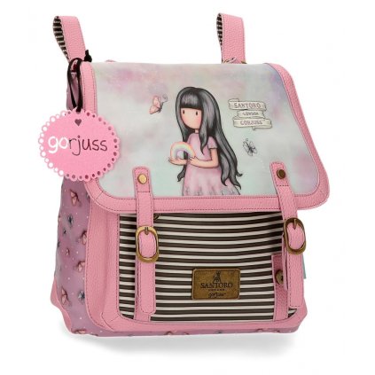 Santoro London ružový batoh Somewhere/Gorjuss