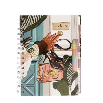 NICOLE LEE zápisník A5 s perom Emotion