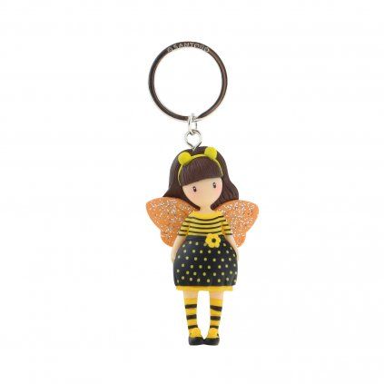 Santoro London kľúčenka Bee Loved/Gorjuss