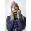 Zimný set - Čapica, rukavice, šál