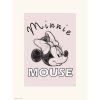 Minnie Mouse ružový print na stenu 30x40 cm