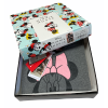 Bavlnené detské sivo-ružové pyžamo dlhé Minnie