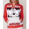 Mickey Mouse biele červené dámske oblečenie
