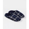 Blue Tartan - Pánske papuče