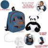 Panda Paul - Batoh detský s plyšovou pandou