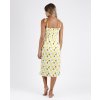 Lemons dámske biele šaty s potlačou citróny