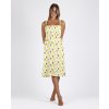 Lemons dámske biele šaty s potlačou citróny