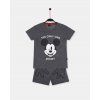 Mickey Mouse detské chlapčenské pyžamo letné sivé
