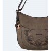 Kimmidoll dámska crossbody kabelka hnedá