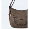 Kimmidoll dámska crossbody kabelka hnedá