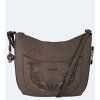Kimmidoll dámska crossbody kabelka hnedá